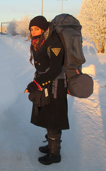 Lisa D. Robin in Lappland