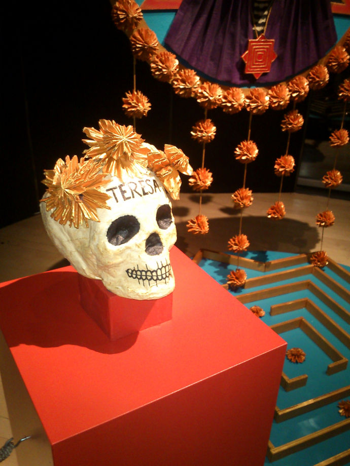 Life is a Dream and Only in Death do We Become Truly Awake - Installation by Lisa D. Robin