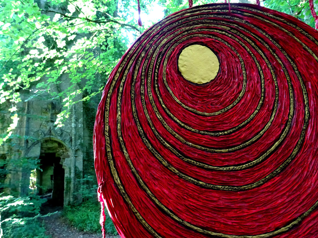 The Pilgrimage of the 13 Blood Moons - Installation by Lisa D. Robin