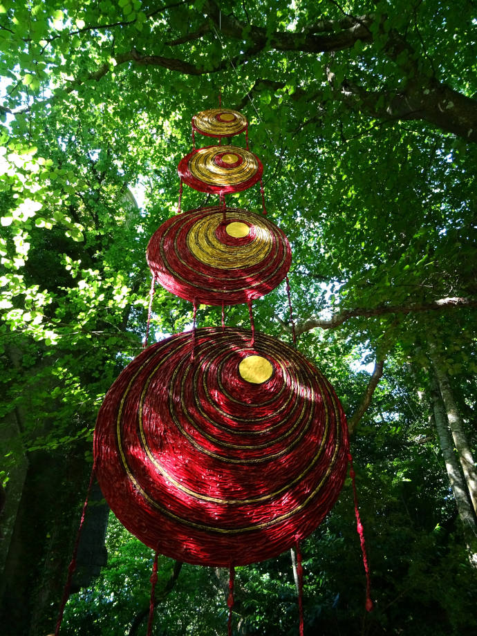 The Pilgrimage of the 13 Blood Moons - Installation by Lisa D. Robin