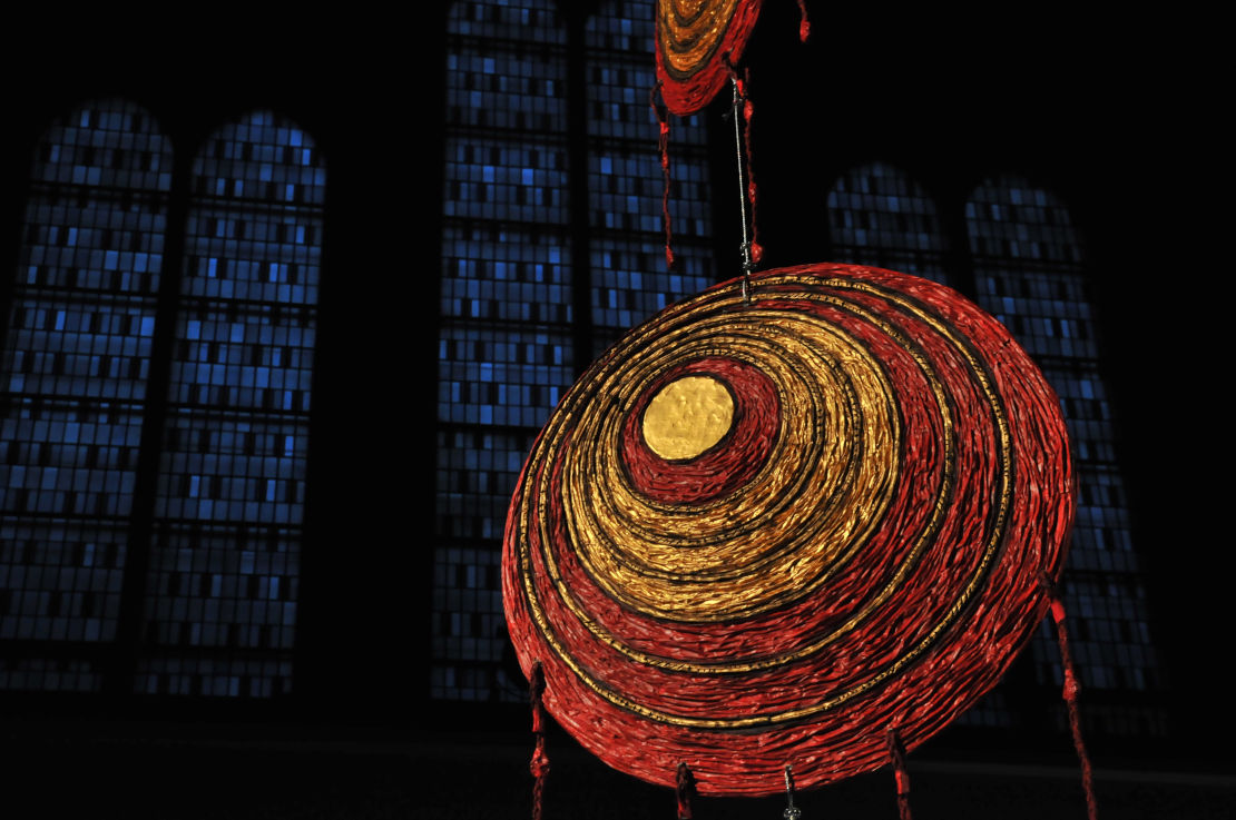 The Pilgrimage of the 13 Blood Moons - Installation by Lisa D. Robin