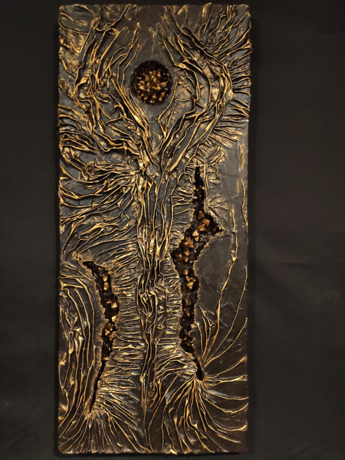 Reincarnated Trees by Lisa D. Robin, Bas-Reliefs 2019