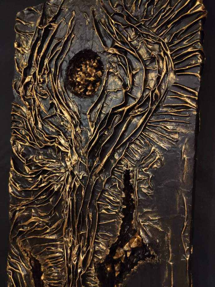 Reincarnated Trees by Lisa D. Robin, Bas-Reliefs 2019